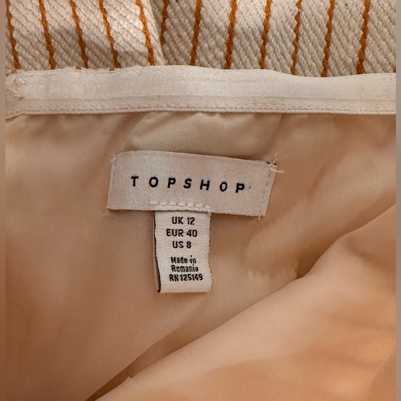 Topshop Cream Strapless Jumpsuit - Picture 6 of 6